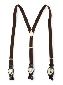 ALBERT THURSTON: 2.5cm ヘリンボーン サスペンダー SHIPS MEN シップス ファッション雑貨 サスペンダー ブラウン ブラック ネイビー ブルー【送料無料】[Rakuten Fashion]