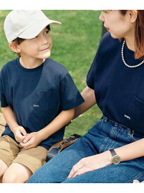 【SALE／20%OFF】【WEB限定】SHIPS KIDS:100~160cm /＜家族おそろい＞SHIPS マイクロロゴ TEE SHIPS KIDS シップス トップス カットソー・Tシャツ ネイビー ホワイト ブラック パープル グリーン ブラウン オレンジ ブルー【RBA_E】[Rakuten Fashion]