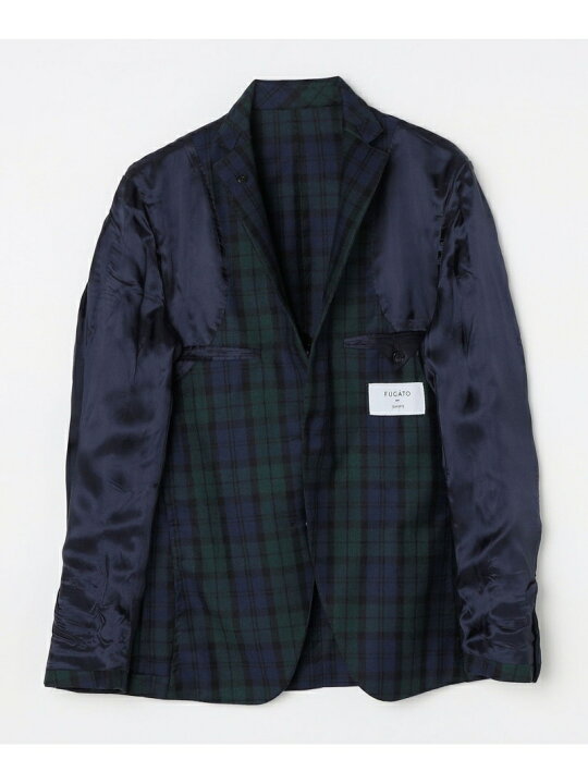 楽天市場】【SALE／70%OFF】FUGATO: ブラックウォッチ ジャケット 