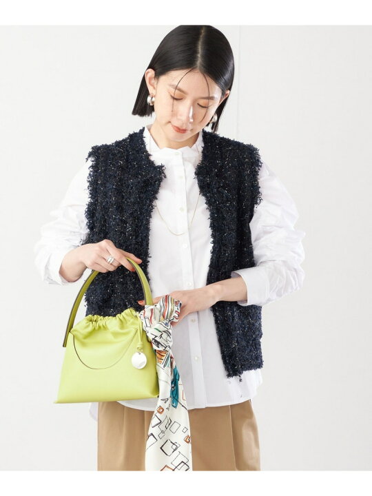 楽天市場】【SALE／20%OFF】＜手洗い可能＞ラメ ツイード フリンジ 