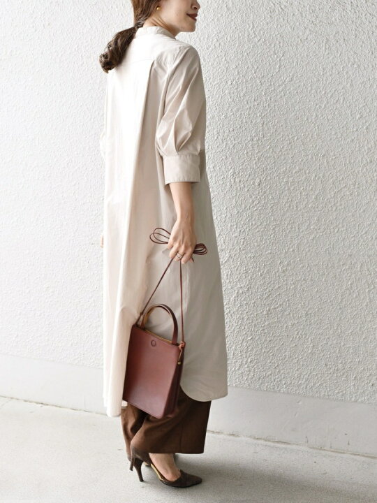 楽天市場 Sale 30 Off フロントパールモチーフボタンワンピース Ships Women シップス ワンピース シャツワンピース ベージュ ネイビー Rba E 送料無料 Rakuten Fashion Ships シップス