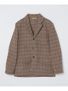 �ySALE�^50%OFF�zDE BONNE FACTURE: HARRIS TWEED GEOGRAPHY TEACHER JACKET SHIPS MEN �V�b�v�X �W���P�b�g�E�A�E�^�[ �e�[���[�h�W���P�b�g�E�u���U�[ �u���E���yRBA_E�z�y���������z[Rakuten Fashion]