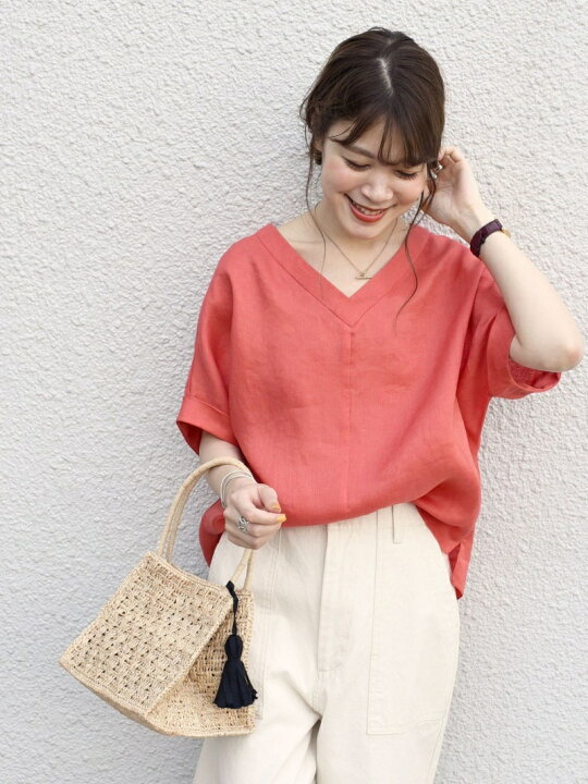 楽天市場】【SALE／30%OFF】テレデランリネンドルマンプルオーバー 