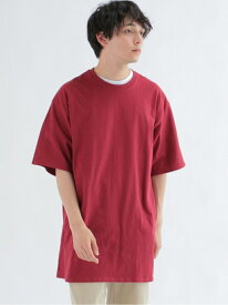 【SALE／60%OFF】【WEB限定】PORT&COMPANY: ユニセックス ロング丈 ESSENTIAL Tシャツ◇ SHIPS any シップス トップス カットソー・Tシャツ ネイビー ホワイト ベージュ レッド グリーン ブルー【RBA_E】[Rakuten Fashion]