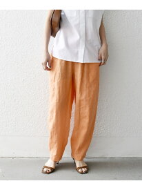 【SALE／30%OFF】SHIPS any:＜洗濯機可能＞リネン ミックス コクーン イージー パンツ SHIPS any シップス パンツ その他のパンツ ネイビー オレンジ【RBA_E】【送料無料】[Rakuten Fashion]