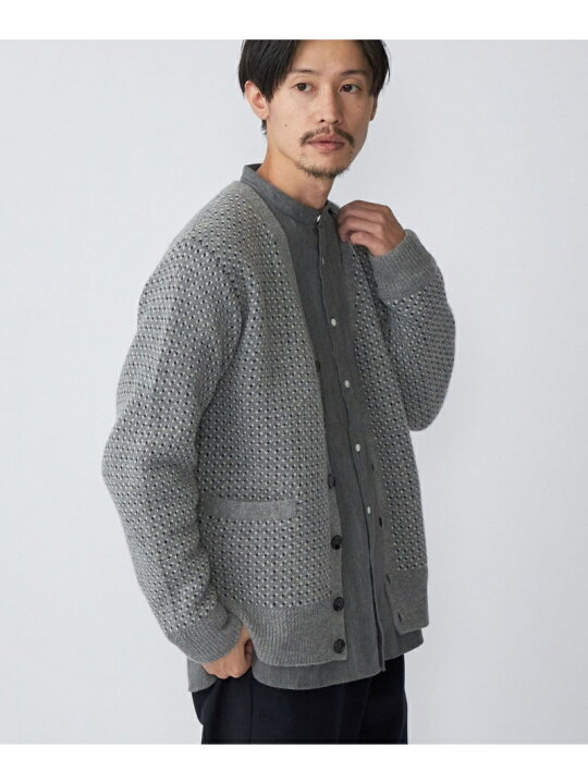楽天市場】【SALE／70%OFF】SHIPS: ジャカード バーズアイ Vネック 