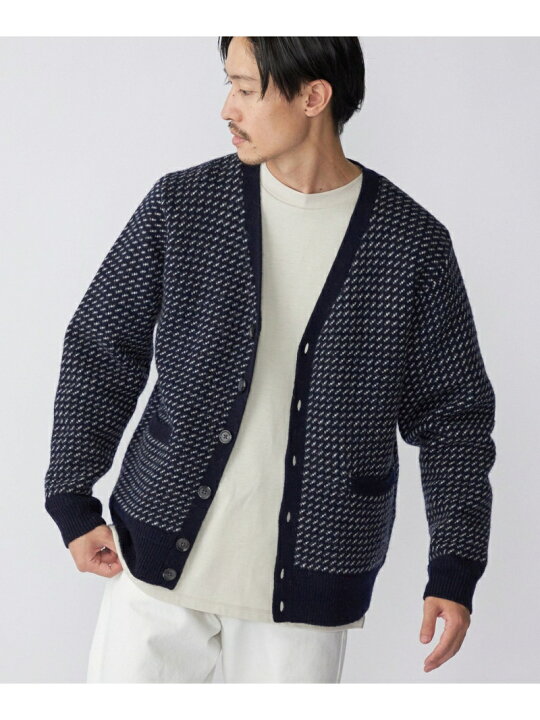 楽天市場】【SALE／70%OFF】SHIPS: ジャカード バーズアイ Vネック 