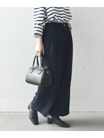 【SALE／35%OFF】SHIPS any: ツイード タック セミワイド パンツ[NAVY BLUE] SHIPS any シップス パンツ その他のパンツ ネイビー ホワイト【RBA_E】【送料無料】[Rakuten Fashion]