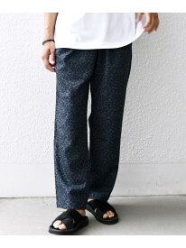 SHIPS any:＜洗濯機可能＞リネンライク セミワイド パンツ(セットアップ対応) 25SS◇ SHIPS any シップス パンツ その他のパンツ ブラウン グリーン ブルー ネイビー【送料無料】[Rakuten Fashion]