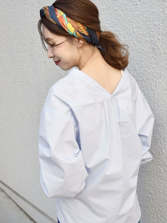 楽天市場】【SALE／30%OFF】Vネックボタンシャツブラウス◇ SHIPS 
