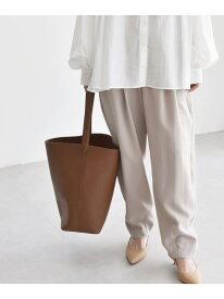 quaranciel: ワンハンドル バケツ トート バッグ(A4対応) quaranciel シップス バッグ トートバッグ レッド ブラウン ブラック シルバー【送料無料】[Rakuten Fashion]