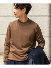 SHIPS:＜手洗い可能＞HANDFRAME 16ゲージ モックネック ニット SHIPS MEN シップス トップス ニット ホワイト ブラウン ブラック ネイビー グリーン グレー【送料無料】[Rakuten Fashion]