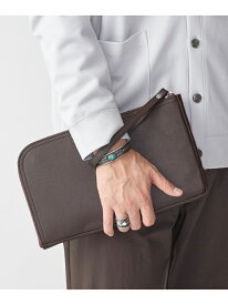 SHIPS: スマート レザー クラッチバッグ SHIPS MEN シップス バッグ クラッチバッグ ブラウン グレー ブラック ネイビー【送料無料】[Rakuten Fashion]