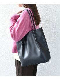 《予約》SHIPS Colors:タック ハンドル トートバッグ◆ SHIPS Colors シップス バッグ トートバッグ ブラック シルバー【先行予約】*【送料無料】[Rakuten Fashion]