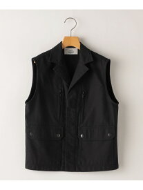 【SALE／60%OFF】【SHIPS KIDS別注】GOLDENMILLS:145~170cm / ミリタリー ベスト SHIPS KIDS シップス トップス ベスト・ジレ ブラック グリーン【RBA_E】【送料無料】[Rakuten Fashion]