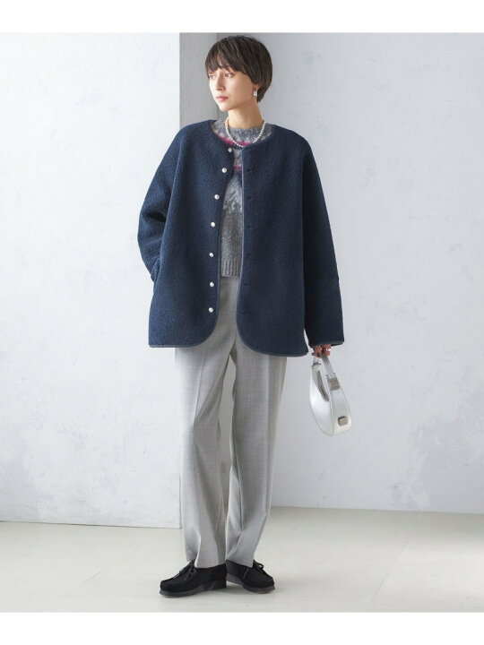 楽天市場】【SALE／40%OFF】＜手洗い可能＞リバーシブル ボア 