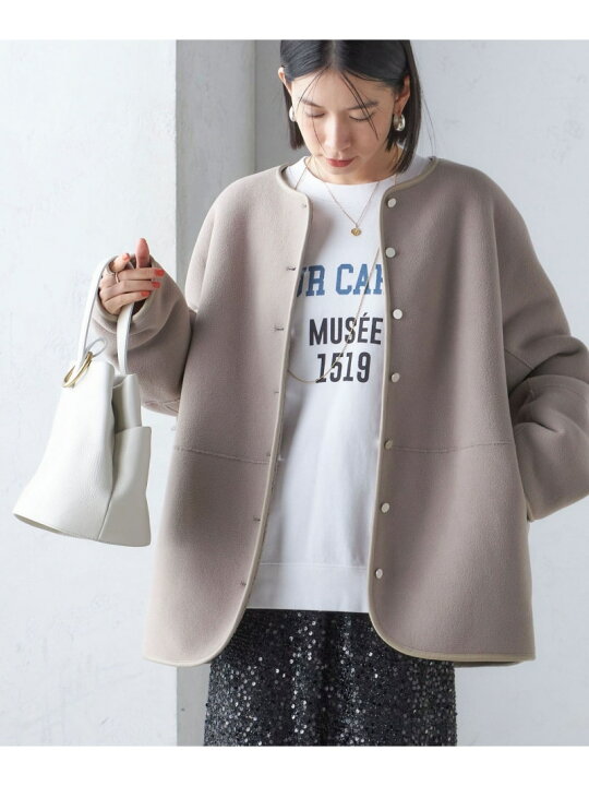 楽天市場】【SALE／40%OFF】＜手洗い可能＞リバーシブル ボア 