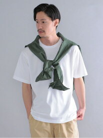 【SALE／60%OFF】SHIPS: ＜接触冷感＞ ICE PACK NYLON クルーネック Tシャツ SHIPS シップス トップス カットソー・Tシャツ ホワイト グレー グリーン ネイビー パープル【RBA_E】[Rakuten Fashion]