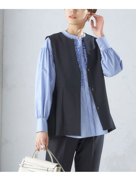 楽天市場】【SALE／40%OFF】＜セレモニー対応可＞ダブルクロス ジレ 