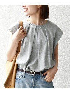 SHIPS any:���ڐG�⊴/�����ݖh�~���H/����@�\���^�b�N �t���A �m�[�X���[�u TEE SHIPS any �V�b�v�X �g�b�v�X �J�b�g�\�[�ET�V���c �u���b�N �z���C�g�y���������z[Rakuten Fashion]