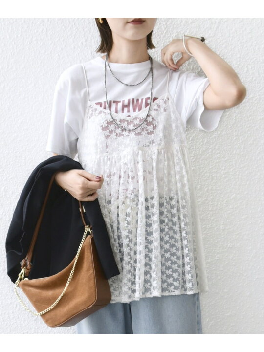 楽天市場】【SALE／40%OFF】＜手洗い可能＞フラワー チュール 刺繍 