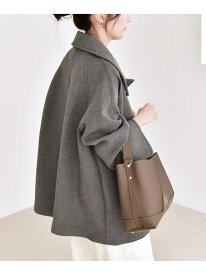 《追加予約》quaranciel:＜手洗い可能＞ダンボール ステンカラー ジャケット コート25AW quaranciel シップス ジャケット・アウター ステンカラーコート グレー カーキグリーン ブラック ネイビー【先行予約】*【送料無料】[Rakuten Fashion]