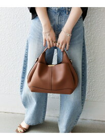 《一部追加予約》SHIPS any: ゴールド プレート ワンハンドル 2WAY バッグ SHIPS any シップス バッグ ショルダーバッグ グリーン ブラウン ブラック【先行予約】*【送料無料】[Rakuten Fashion]