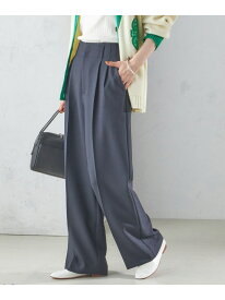 【SALE／40%OFF】＜手洗い可能＞シャーク ツイード タック パンツ SHIPS WOMEN シップス パンツ その他のパンツ ホワイト ネイビー グレー ブラウン ベージュ【RBA_E】【送料無料】[Rakuten Fashion]