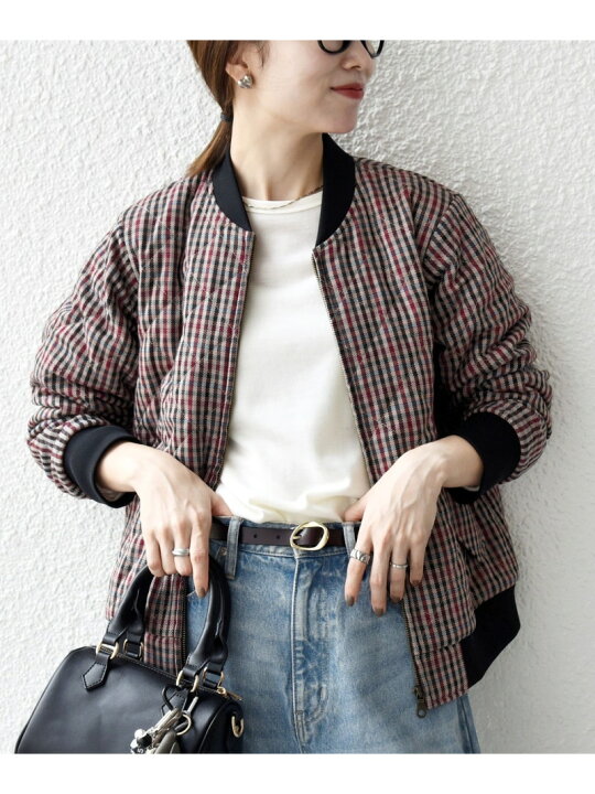 楽天市場】【SALE／30%OFF】SHIPS any: キルティング チェック バー 