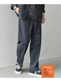 SHIPS any: 360° THE CIRCLE STRETCH センタークリース イージーパンツ(セットアップ対応)◇ SHIPS any シップス パンツ その他のパンツ ベージュ グレー ネイビー【送料無料】[Rakuten Fashion]