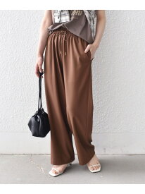 ＜手洗い可能＞ポリエステル ストレッチ イージー パンツ◇ SHIPS Colors シップス パンツ その他のパンツ ブラック グレー ホワイト ブラウン【送料無料】[Rakuten Fashion]