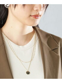 レイヤード コイン ネックレス SHIPS WOMEN シップス アクセサリー・腕時計 ネックレス シルバー ゴールド【送料無料】[Rakuten Fashion]