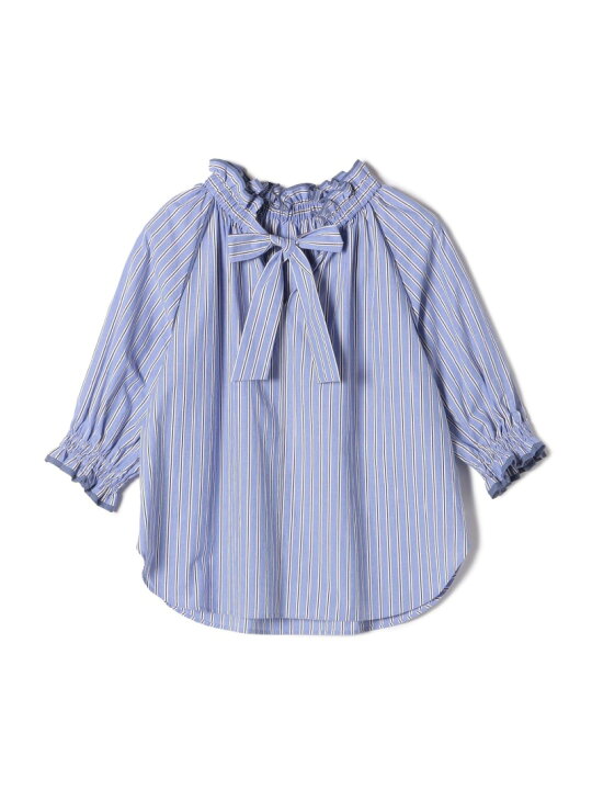 楽天市場】【SALE／50%OFF】＜手洗い可能＞ネック ギャザー 7分袖 