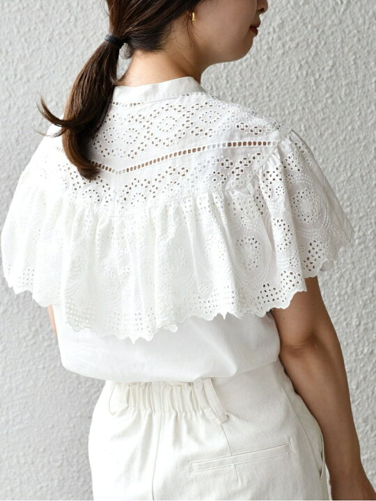 楽天市場】【SALE／70%OFF】＜手洗い可能＞オリジナルレース刺繍フリル 