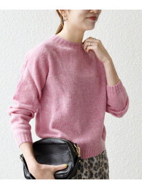 【SHIPS any別注】Harley of Scotland:＜手洗い可能＞シェットランド クルーネック ニット 25AW SHIPS any シップス トップス ニット ワインレッド ブルー ピンク【送料無料】[Rakuten Fashion]