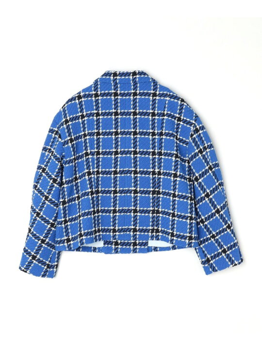 楽天市場】【SALE／60%OFF】quaranciel: ブルー ツイード チェック 