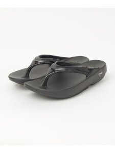 OOFOS: OOlala �g���O �T���_�� quaranciel �V�b�v�X �V���[�Y�E�C �T���_�� �u���b�N�y���������z[Rakuten Fashion]