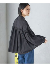 【SALE／35%OFF】＜洗濯機可能＞スタンドフリル ボリューム ブラウス 24SS ◇ SHIPS WOMEN シップス トップス シャツ・ブラウス ブラック ホワイト グリーン【RBA_E】【送料無料】[Rakuten Fashion]