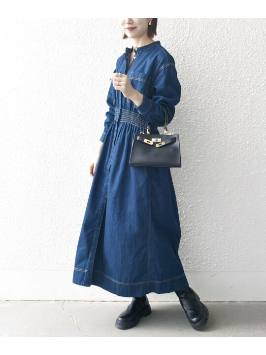 楽天市場】《一部追加予約》SHIPS any: シャーリング デニム ポケット  