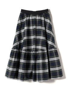 �ySALE�^50%OFF�z�ySHIPS�ʒ��zNell:����􂢉\���^�[�^�� �`�F�b�N SHIPS WOMEN �V�b�v�X �X�J�[�g ���̑��̃X�J�[�g �O���[���yRBA_E�z�y���������z[Rakuten Fashion]