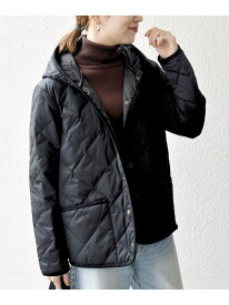 《追加予約》【SHIPS any別注】TAION:＜手洗い可能＞パイピング フード ジャケット SHIPS any シップス ジャケット・アウター その他のジャケット・アウター ホワイト ブラック【先行予約】*【送料無料】[Rakuten Fashion]