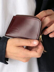 SHIPS any: HORWEEN ミニ Lジップ ウォレット◇ SHIPS any シップス 財布・ポーチ・ケース 財布 レッド ブラック ブラウン【送料無料】[Rakuten Fashion]