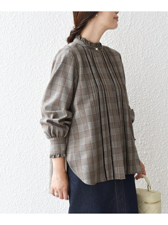 楽天市場】【SALE／30%OFF】*＜手洗い可能＞配色 チェック ソリッド 