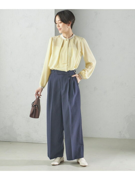 楽天市場】【SALE／40%OFF】＜手洗い可能＞ボウタイ 幾何 プリント 