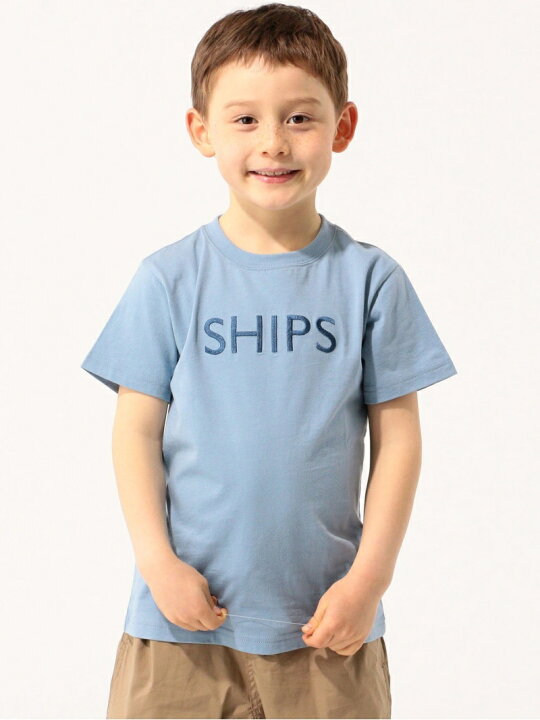 楽天市場 Sale 30 Off Ships Kids ファミリーおそろい Ships ロゴ Tee 100 160cm Ships Kids シップス カットソー キッズカットソー グリーン ホワイト ピンク ブルー ネイビー パープル Rba E Rakuten Fashion Ships シップス