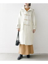 楽天市場】ダッフルコート ロング（カラーホワイト）（レディース  