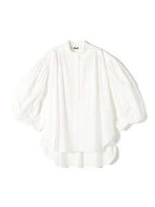 �ySALE�^30%OFF�z�ySHIPS�ʒ��zNell:����􂢉\���M���U�[ �X���[�u �u���E�X SHIPS WOMEN �V�b�v�X �g�b�v�X �V���c�E�u���E�X �l�C�r�[ �z���C�g�yRBA_E�z�y���������z[Rakuten Fashion]