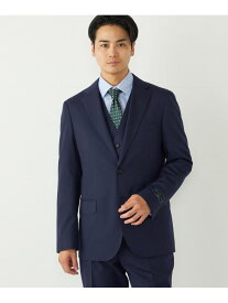 SHIPS Colors:＜洗濯機可能＞T/W スーツ ジャケット(セットアップ対応可能) SHIPS Colors シップス スーツ・フォーマル スーツジャケット ネイビー ブルー ブラック【送料無料】[Rakuten Fashion]