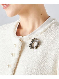 サークル デザイン アンティーク パール モチーフ ブローチ SHIPS WOMEN シップス アクセサリー・腕時計 ブローチ・コサージュ・バッジ ゴールド[Rakuten Fashion]