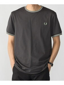FRED PERRY: M1588V_TWIN TIPPED SHIPS MEN �V�b�v�X �g�b�v�X �J�b�g�\�[�ET�V���c �u���b�N�y���������z[Rakuten Fashion]
